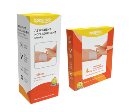 bpositive absorbent non-adherent dressing