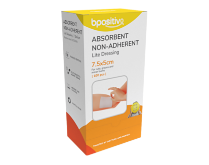 bpositive absorbent non-adherent lite dressing