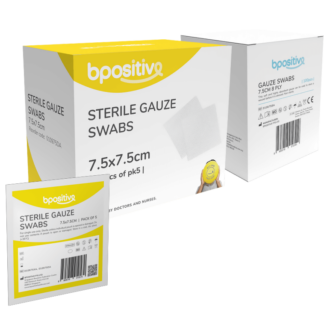 bpositive gauze swabs woven