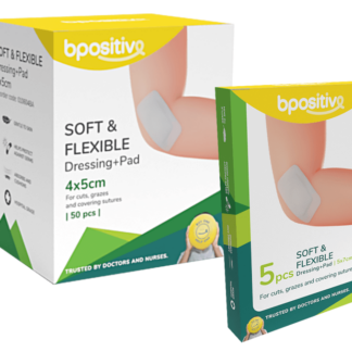 bpositive soft and flexible dressing pad