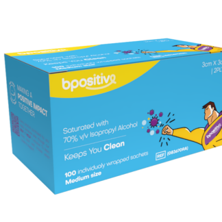 bpositive alcohol swabs